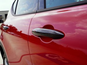 Dodge Hornet Exterior Door Handle Set - Carbon Fiber - Feroce Carbon Dodge Hornet Exterior Door Handle Set - Carbon Fiber - Feroce Carbon